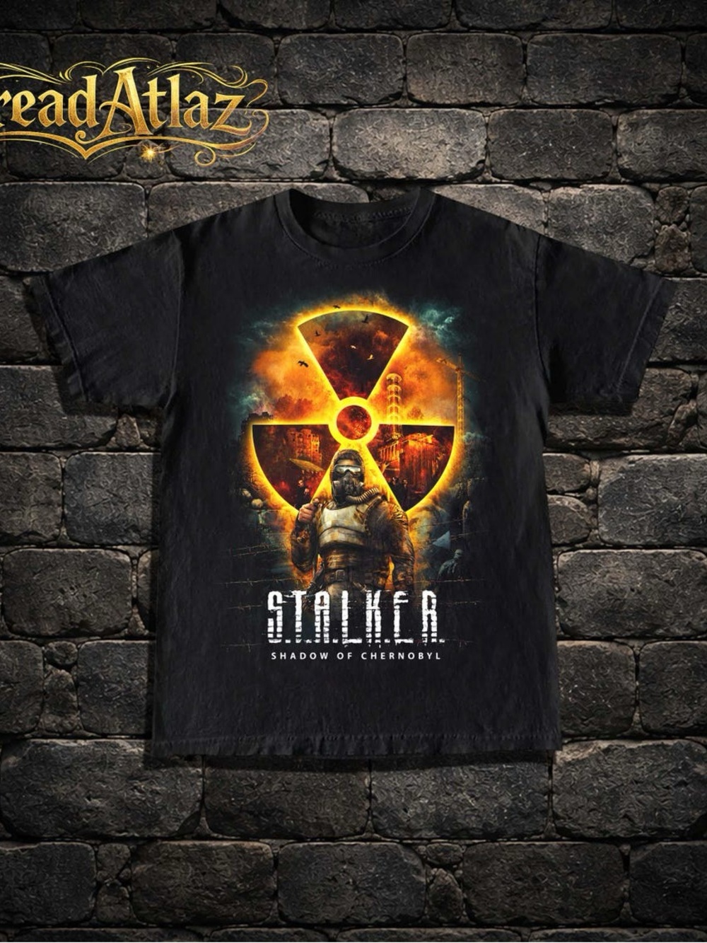 S.T.A.L.K.E.R. Shadow of Chernobyl - 2000s Vintage FPS Horror Game T-Shirt
